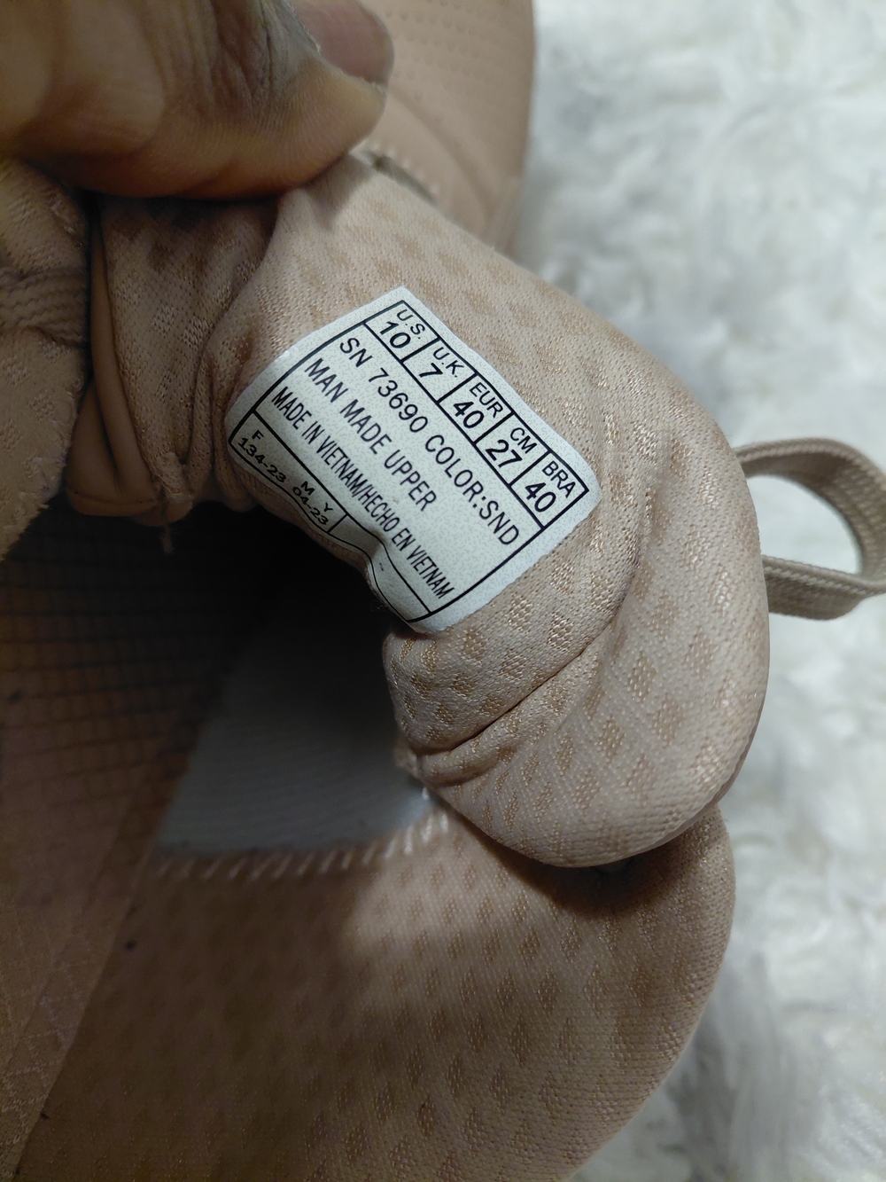 Skechers Women's Beige Casual Lace-Up Sneakers - Picture 9 of 10